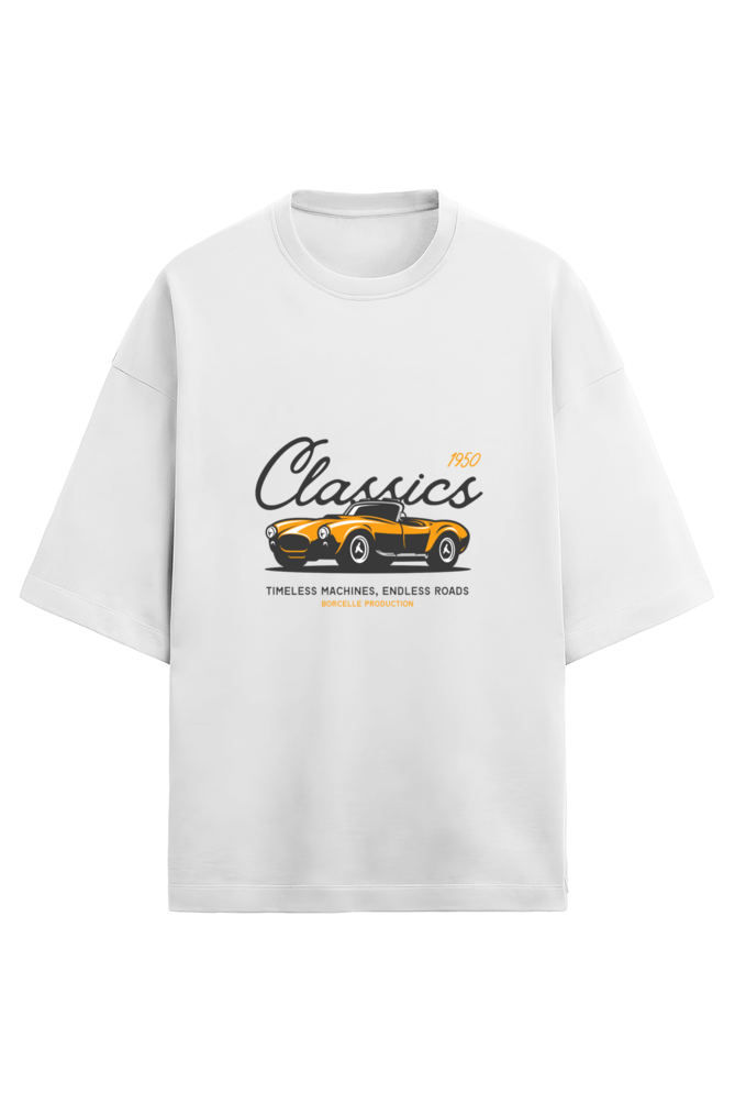 Unisex Terry Oversized  Car T-Shirt