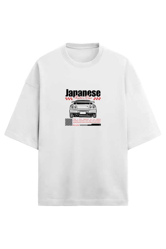 Unisex Terry Oversized  Car T-Shirt