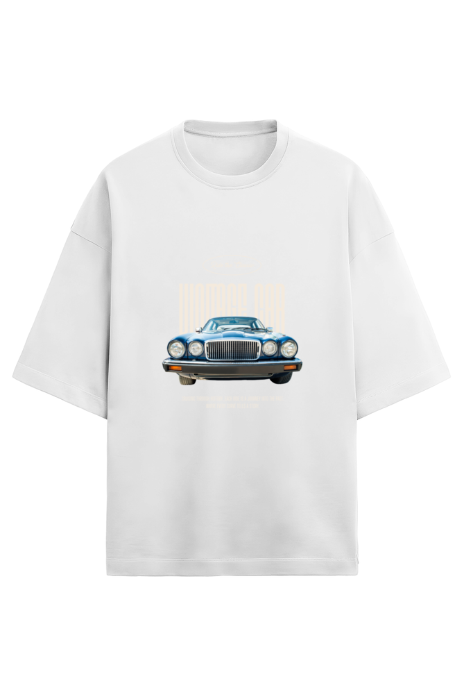 Unisex Terry Oversized  Car T-Shirt