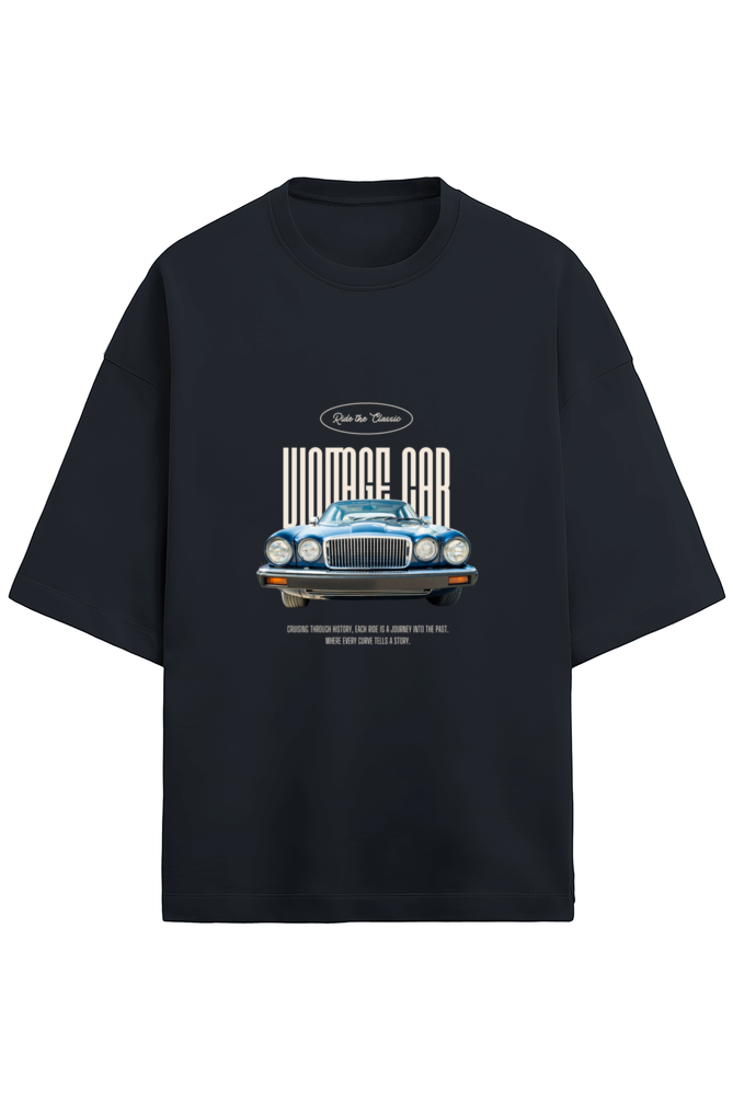 Unisex Terry Oversized  Car T-Shirt