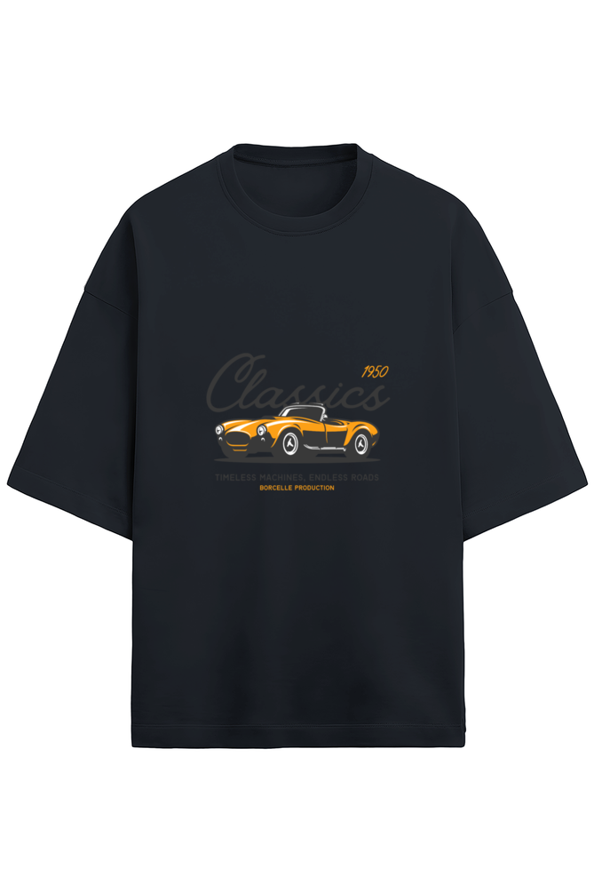 Unisex Terry Oversized  Car T-Shirt