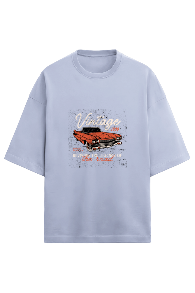 Unisex Terry Oversized  Car T-Shirt