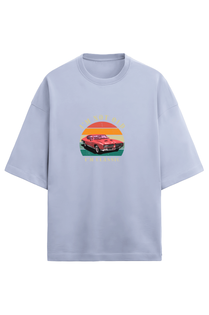 Unisex Terry Oversized Car T-Shirt