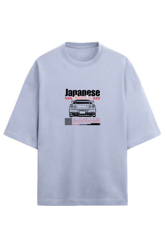 Unisex Terry Oversized  Car T-Shirt