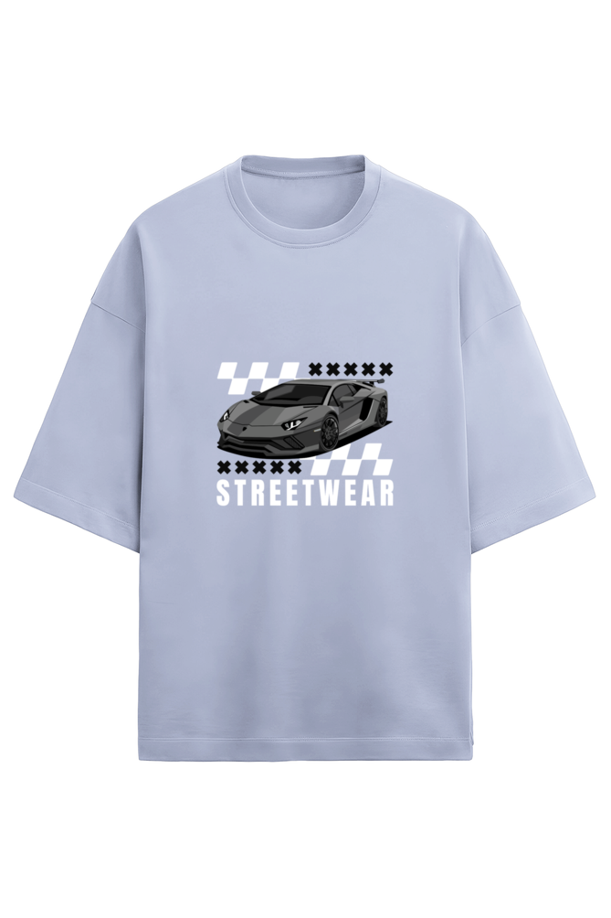 Unisex Terry Oversized  Car T-Shirt