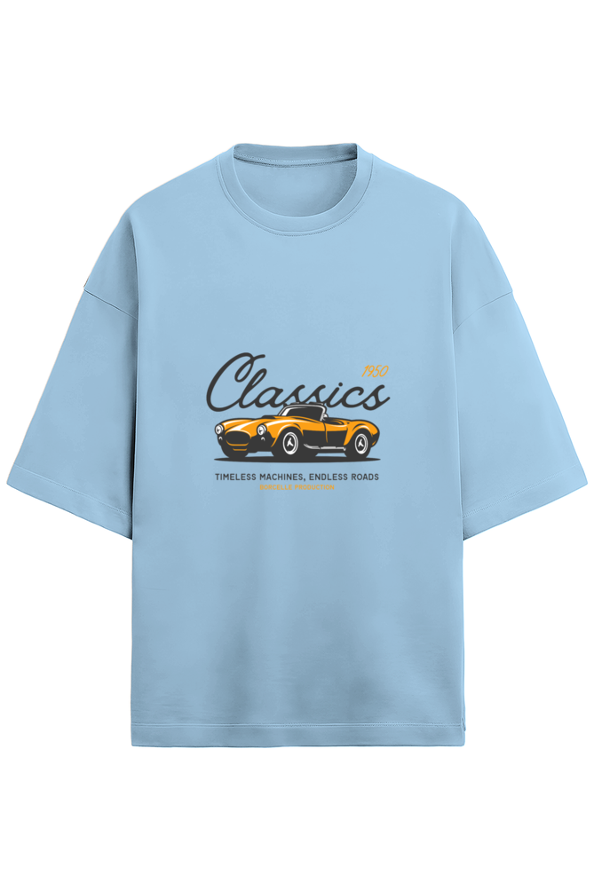 Unisex Terry Oversized  Car T-Shirt