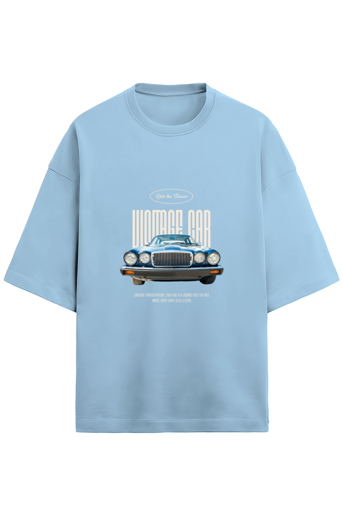 Unisex Terry Oversized  Car T-Shirt