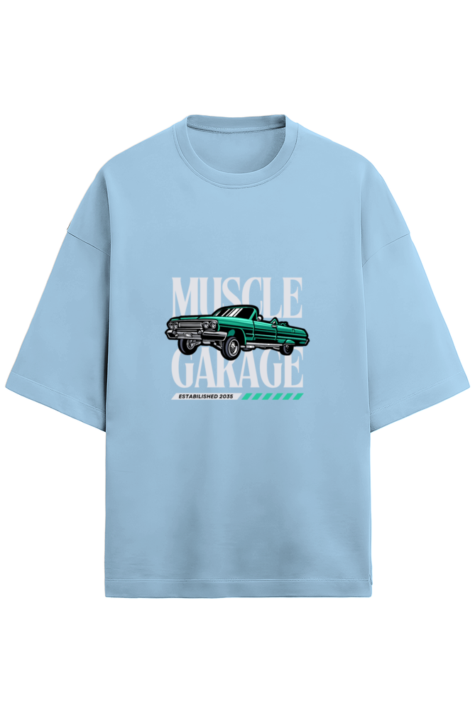 Unisex Terry Oversized  Car T-Shirt