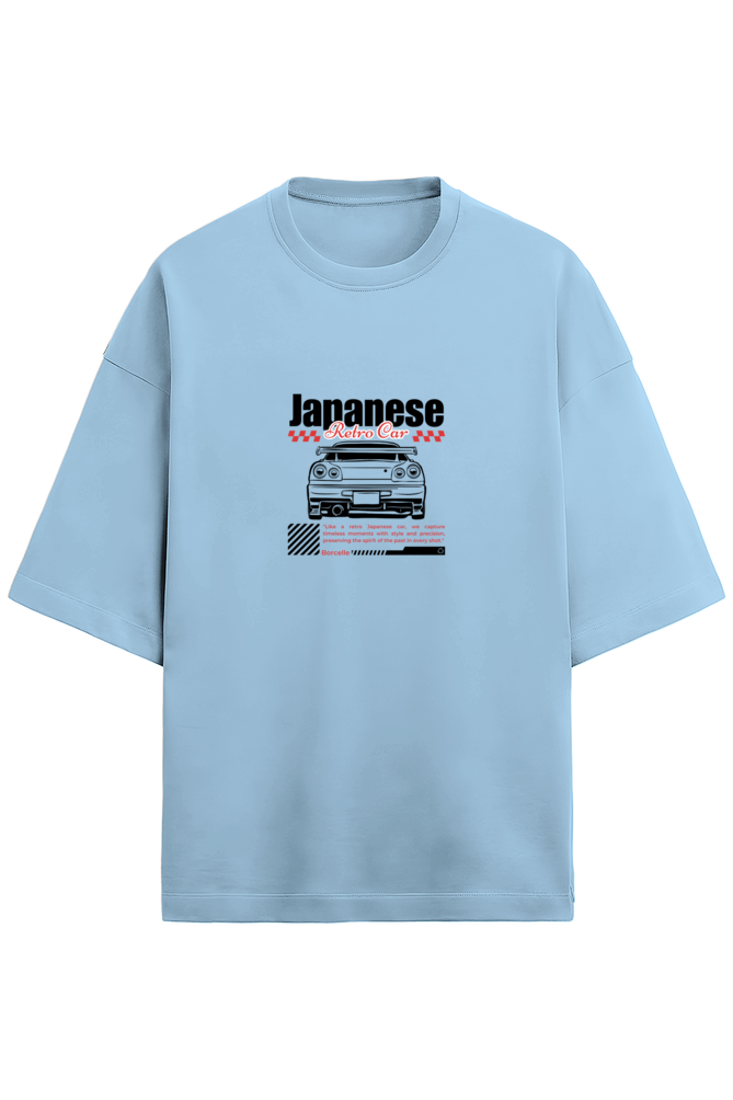 Unisex Terry Oversized  Car T-Shirt