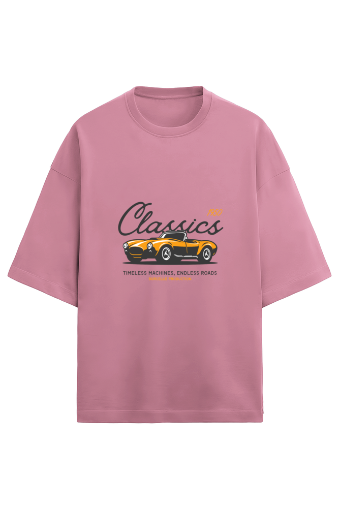 Unisex Terry Oversized  Car T-Shirt