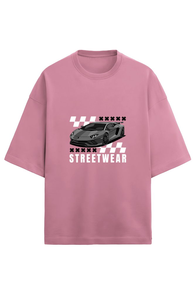 Unisex Terry Oversized  Car T-Shirt